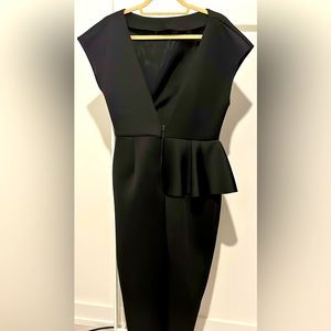 ASOS black evening dress